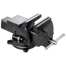 Workshop Bench Vise, Heavy-Duty, 6-In.