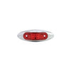 LED Trailer Marker Light, Red, 2.75 x 3/4-In.