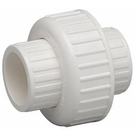 PVC Solvent Weld Slip Union, Schedule 40, 1/2-In.