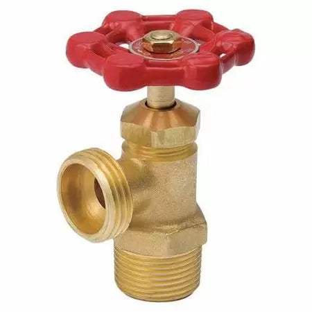 B & K Industries Boiler Drain Brass 3/4