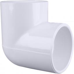 Genova PVC SCH 40 Fittings 90° Elbow (30720 - 2, White)