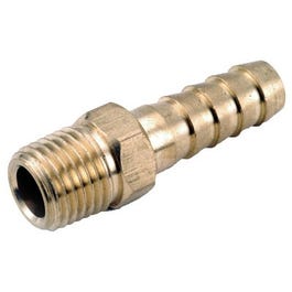 Brass Barb Insert, Lead-Free, 3/8 Hose ID x 3/8-In. MPT