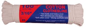 T.w Evans Cordage #6 Scottie Clothesline 100' Hank