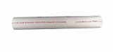 Charlotte Pipe 1/2 in. x 2 ft. PVC 600-PSI Schedule 40 Pressure Plain End Pipe, White PVC 04005 0200