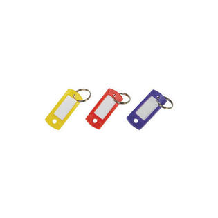 Hy-Ko Products KB138 ID Tag Key with Ring Assorted