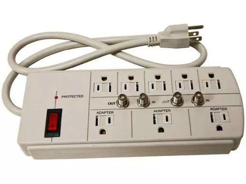 Howard Berger 8 Outlet Surge Protector 1800 Joules  3' Foot Cord (3')