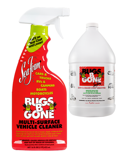 SeaFoam BBG1 Bugs B Gone Multi-Surface Bug Remover Spray 16 oz