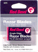 SINGLE EDGE RAZOR BLADES 10/CD