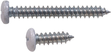 #7X1/2    1-1/4 WHITE SHELF BRCKT SCREW