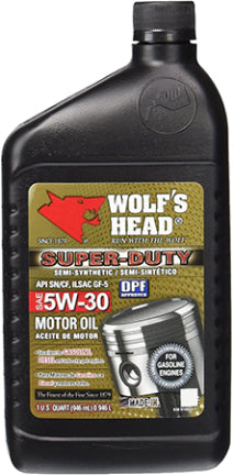 WOLFS HEAD OIL 5W30  QT