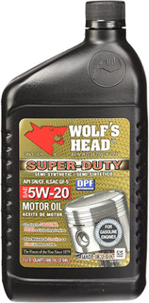 WOLFS HEAD OIL 5W20  QT