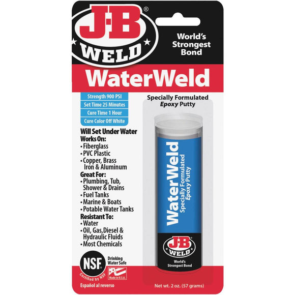 J-B Weld 2 Oz. WaterWeld Epoxy Putty