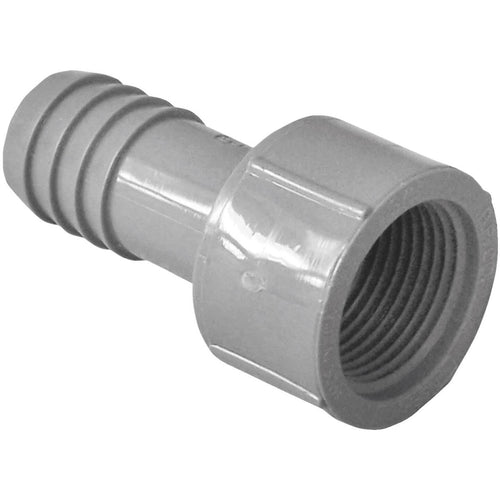 Boshart 3/4 In. Insert x 3/4 In. FIP Polypropylene Hose Adapter