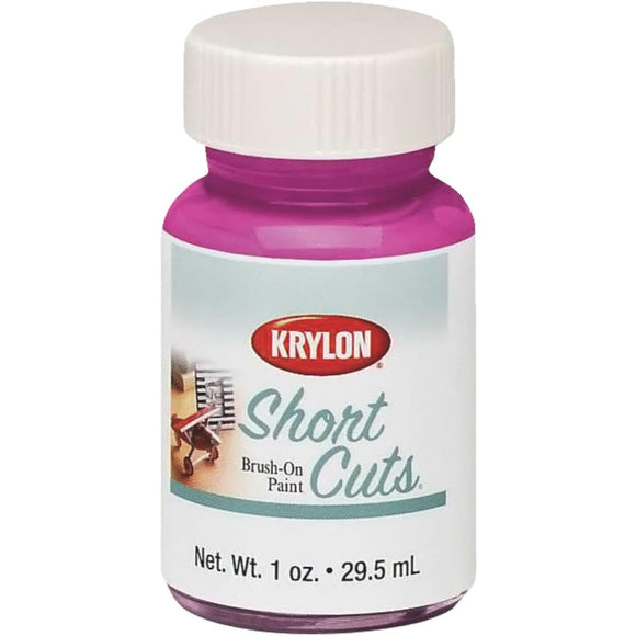 Krylon Short Cuts Hot Pink High Gloss 1 Fl Oz Hobby Paint