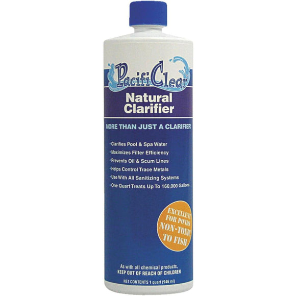 PacifiClear 1 Qt. Liquid Natural Clarifier