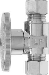 Plumb Pak Water Supply Quarter Straight Valve 3/8 X 3/8