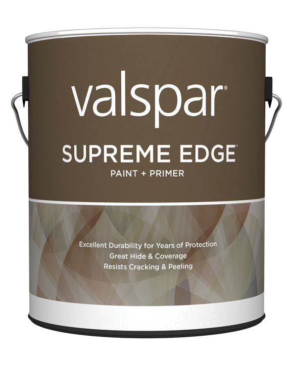 Valspar® Supreme Edge™ Exterior Paint & Primer Semi-Gloss 1 Quart Tint Base