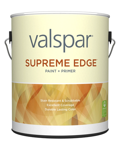 Valspar® Supreme Edge™ Interior Paint & Primer Semi-Gloss 1 Quart Clear Base (1 quart, Clear Base)