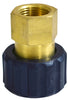 K-T Screw Coupling M22F (6-7025 - M22F to 1/4” Male NPT)