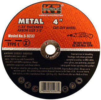 K-T Industries Cutting Wheel 4