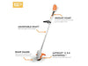 STIHL FSA 57 Lightweight Battery-Powered Trimmer