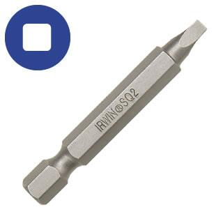 Irwin Square Recess Power Bits #2 x 2 Inch (#2 x 2