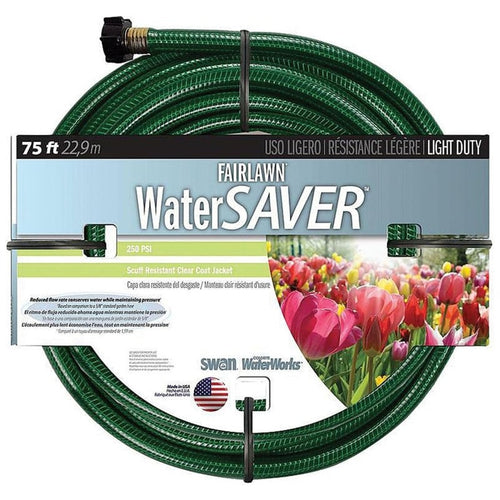 SWAN FAIRLAWN WATERSAVER LIGHT DUTY HOSE (1/2 IN X 25 FT, GREEN)