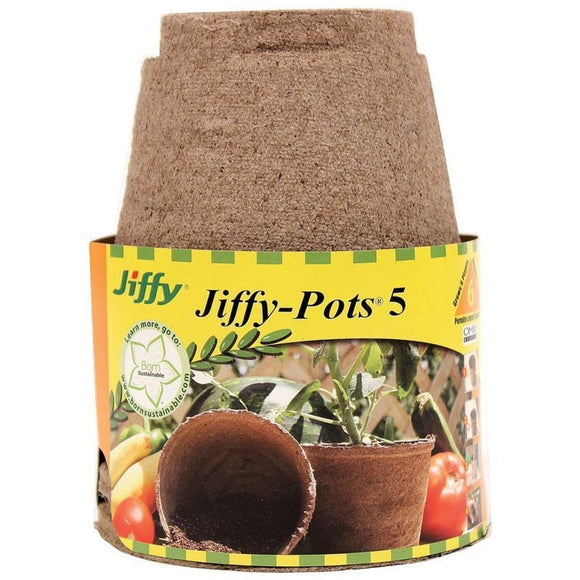 Jiffy-Pots Seed Starters (4 INCH/6 PACK)